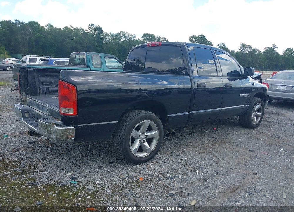 2006 DODGE RAM 1500 SLT VIN: 1D7HA18276S565537