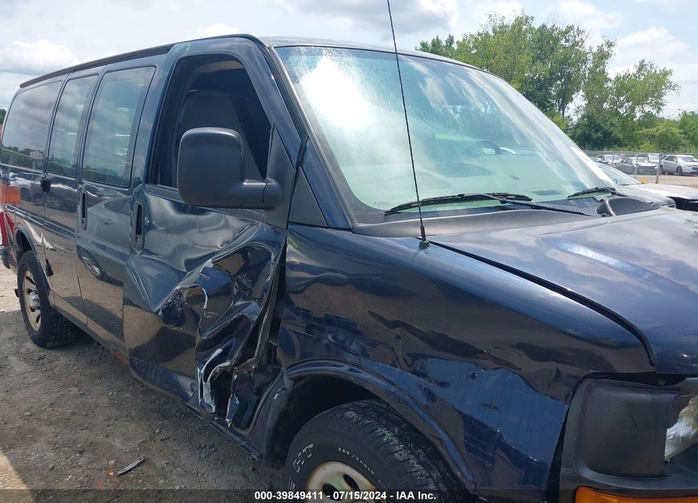 2013 CHEVROLET EXPRESS 1500 WORK VAN VIN: 1GCSGAFX6D1133182