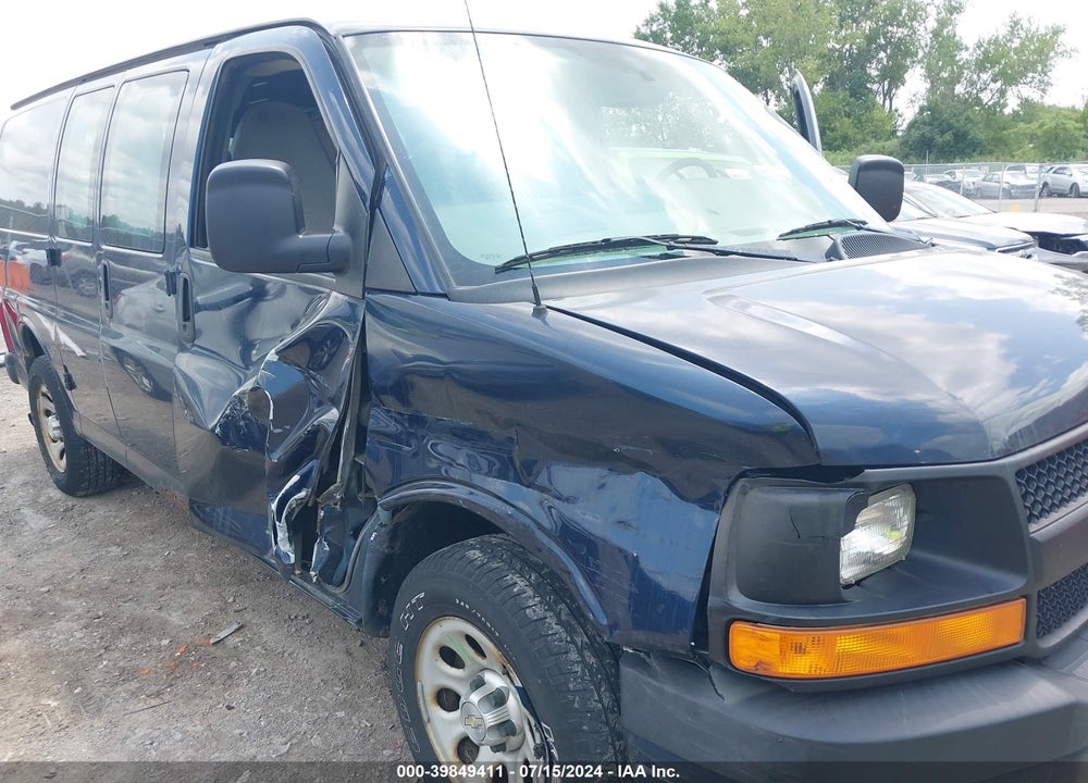 2013 CHEVROLET EXPRESS 1500 WORK VAN VIN: 1GCSGAFX6D1133182