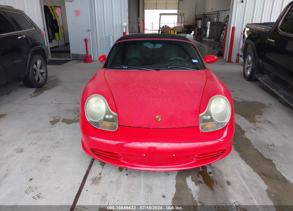 2003 PORSCHE BOXSTER VIN: WP0CA29813U621792