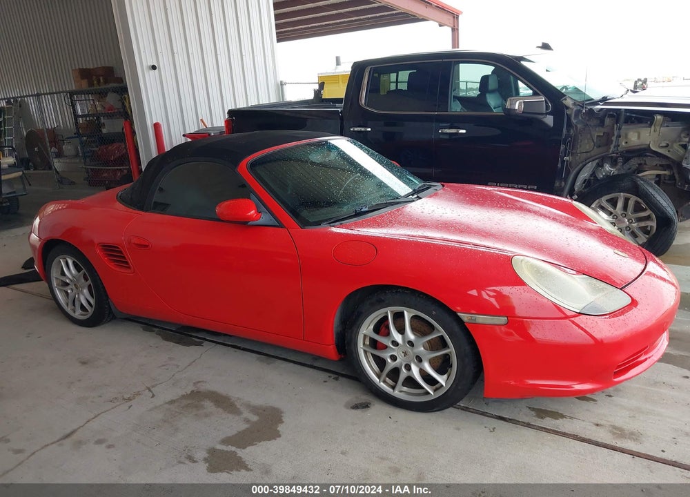 2003 PORSCHE BOXSTER VIN: WP0CA29813U621792
