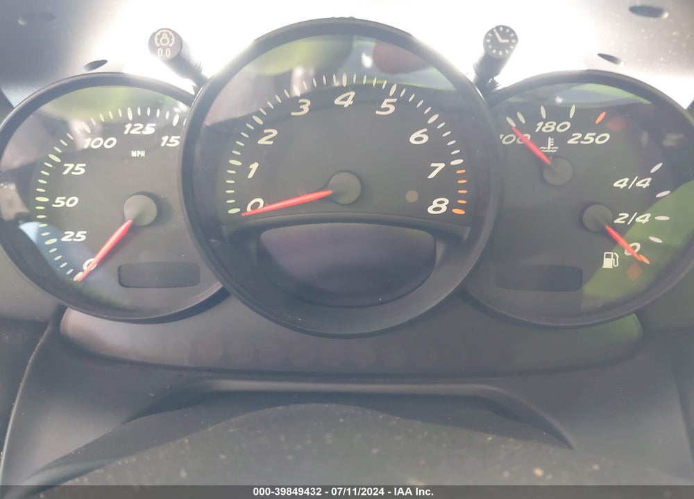 2003 PORSCHE BOXSTER VIN: WP0CA29813U621792
