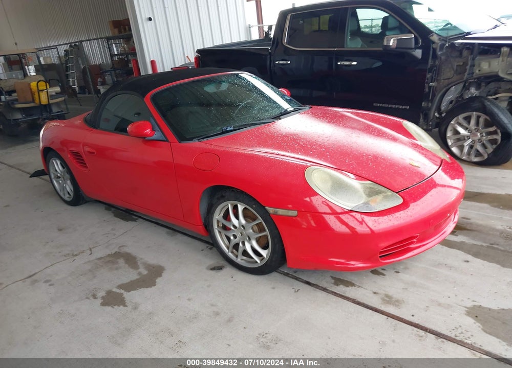 2003 PORSCHE BOXSTER VIN: WP0CA29813U621792