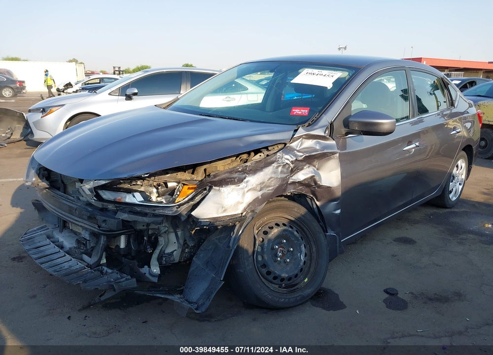 2018 NISSAN SENTRA S VIN: 3N1AB7AP6JY337379
