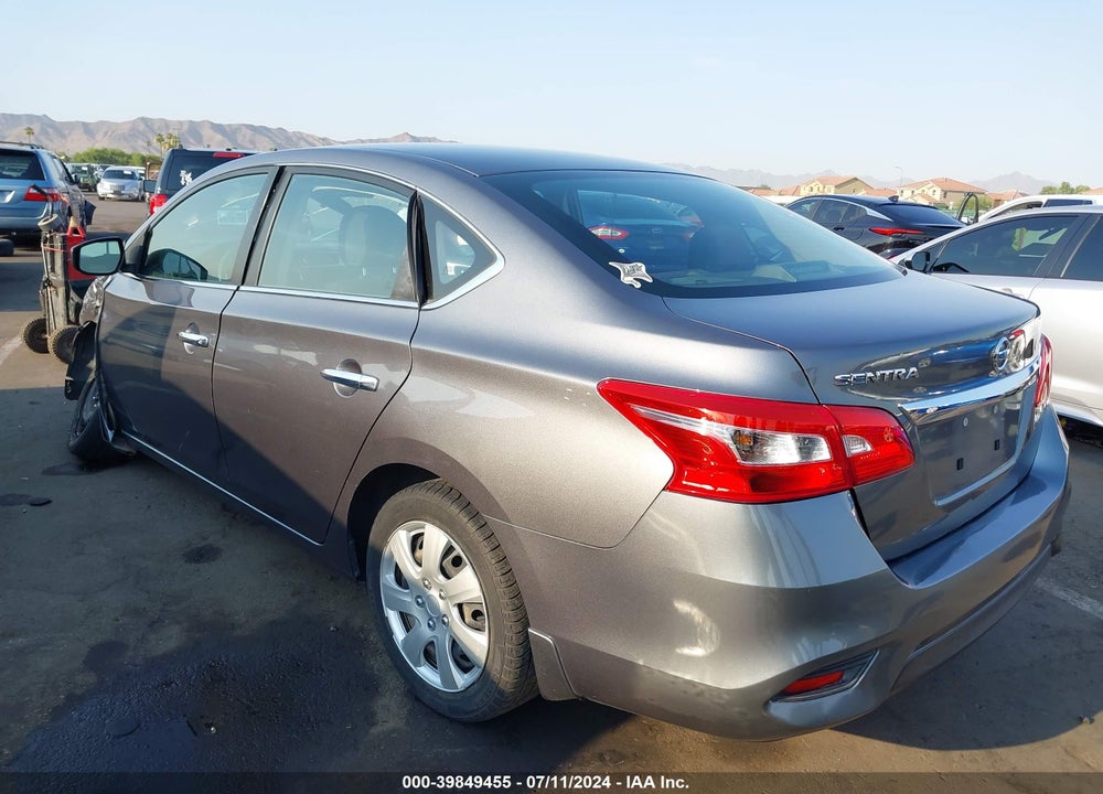 2018 NISSAN SENTRA S VIN: 3N1AB7AP6JY337379