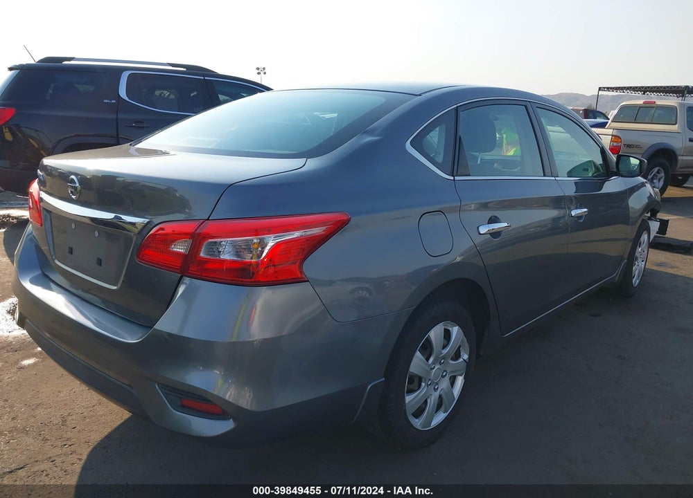 2018 NISSAN SENTRA S VIN: 3N1AB7AP6JY337379