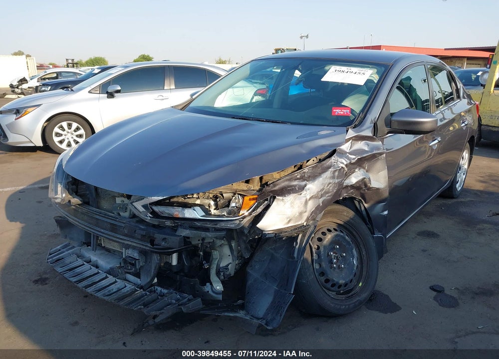 2018 NISSAN SENTRA S VIN: 3N1AB7AP6JY337379