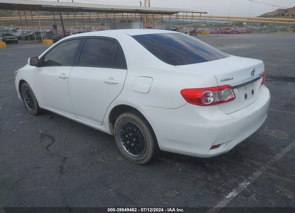 2011 TOYOTA COROLLA LE VIN: 2T1BU4EE1BC547912