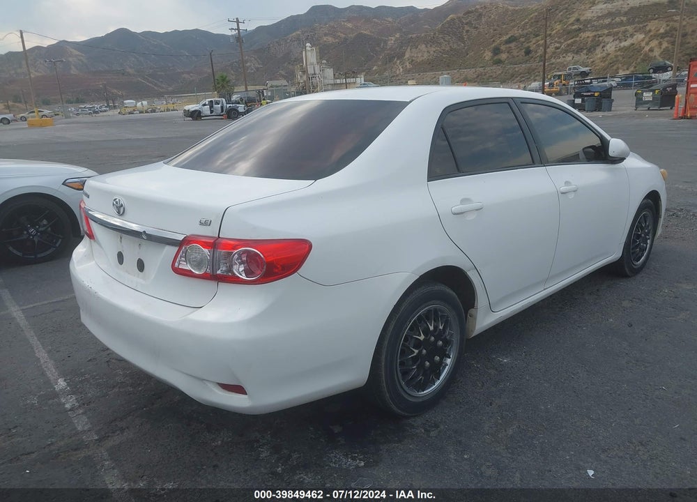 2011 TOYOTA COROLLA LE VIN: 2T1BU4EE1BC547912