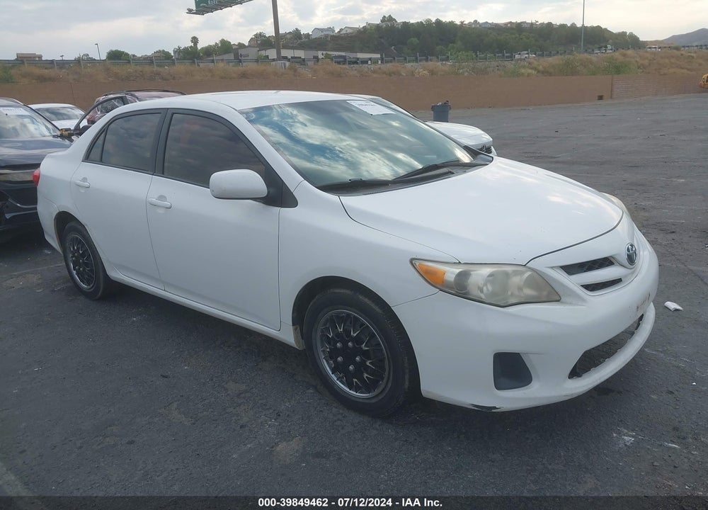 2011 TOYOTA COROLLA LE VIN: 2T1BU4EE1BC547912