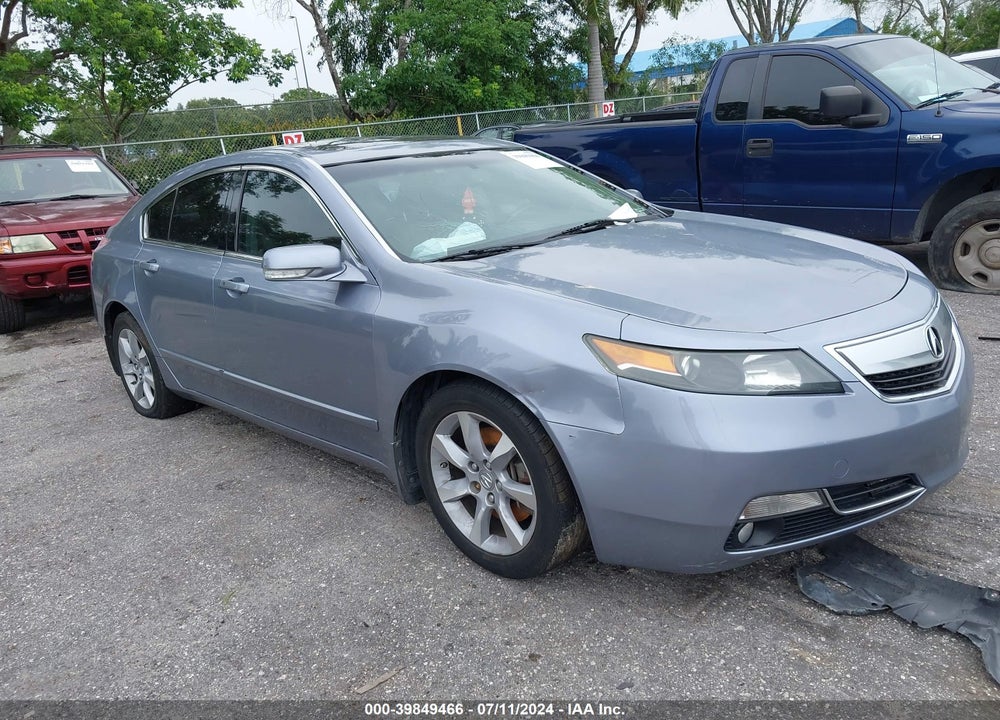 2012 ACURA TL 3.5 VIN: 19UUA8F58CA001090