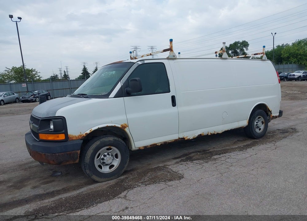 2007 CHEVROLET EXPRESS WORK VAN VIN: 1GCGG29V071143586