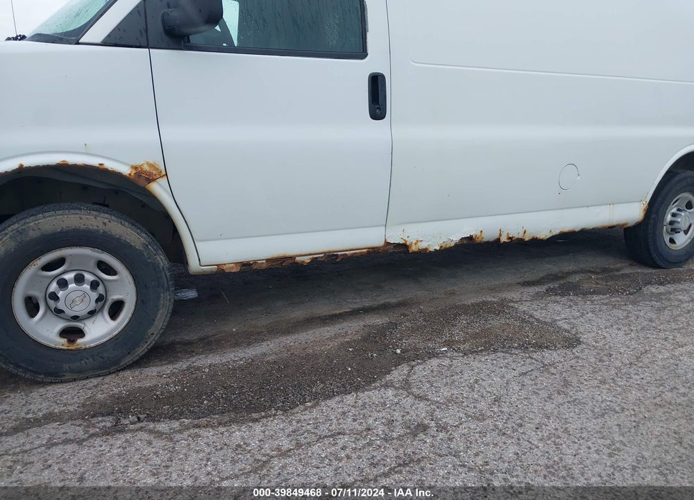 2007 CHEVROLET EXPRESS WORK VAN VIN: 1GCGG29V071143586