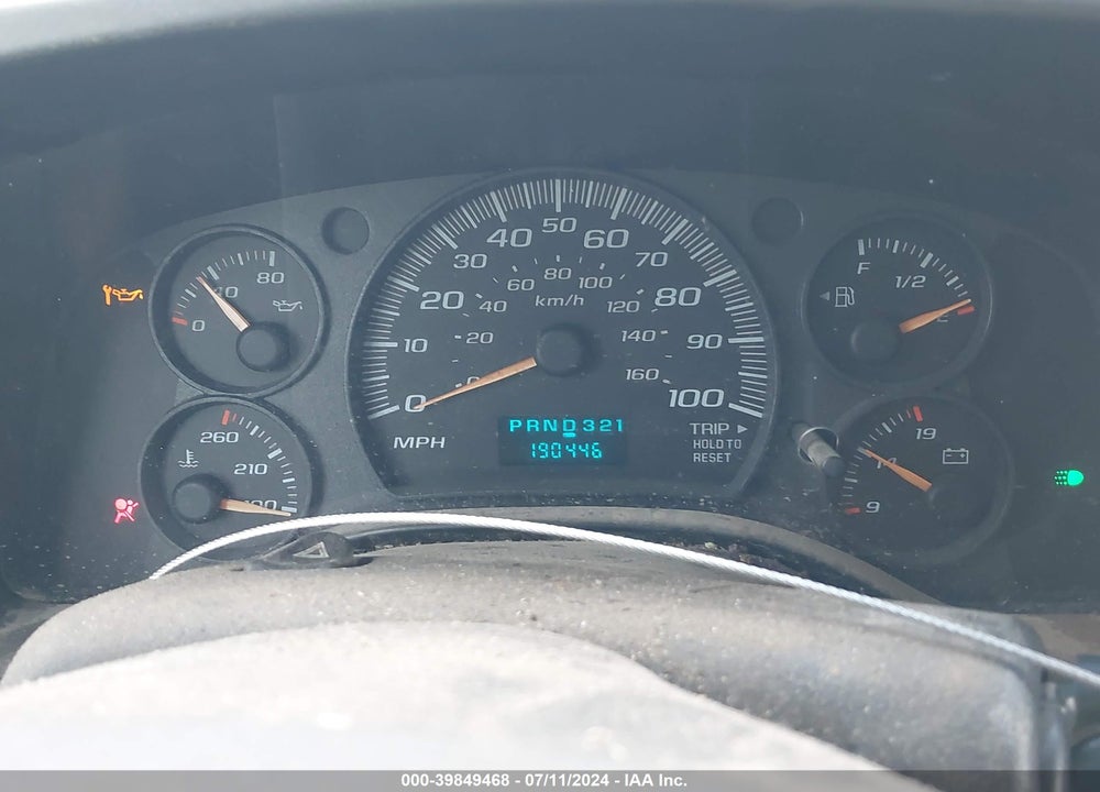 2007 CHEVROLET EXPRESS WORK VAN VIN: 1GCGG29V071143586