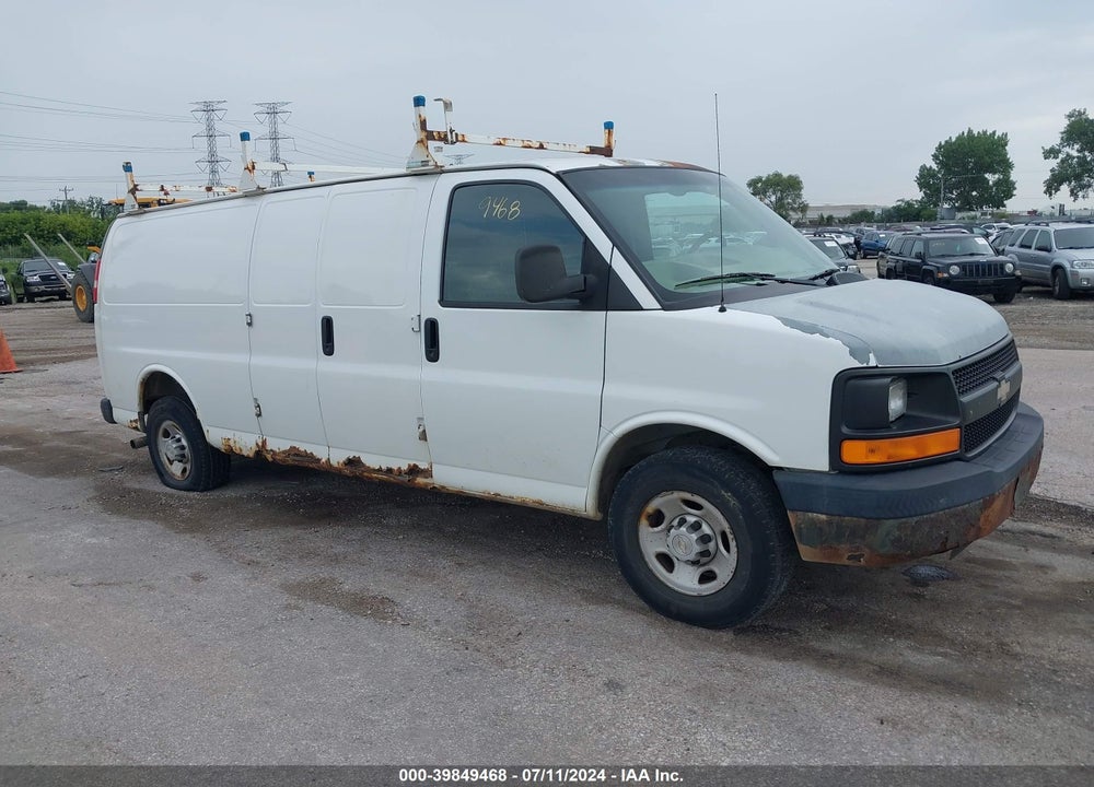 2007 CHEVROLET EXPRESS WORK VAN VIN: 1GCGG29V071143586