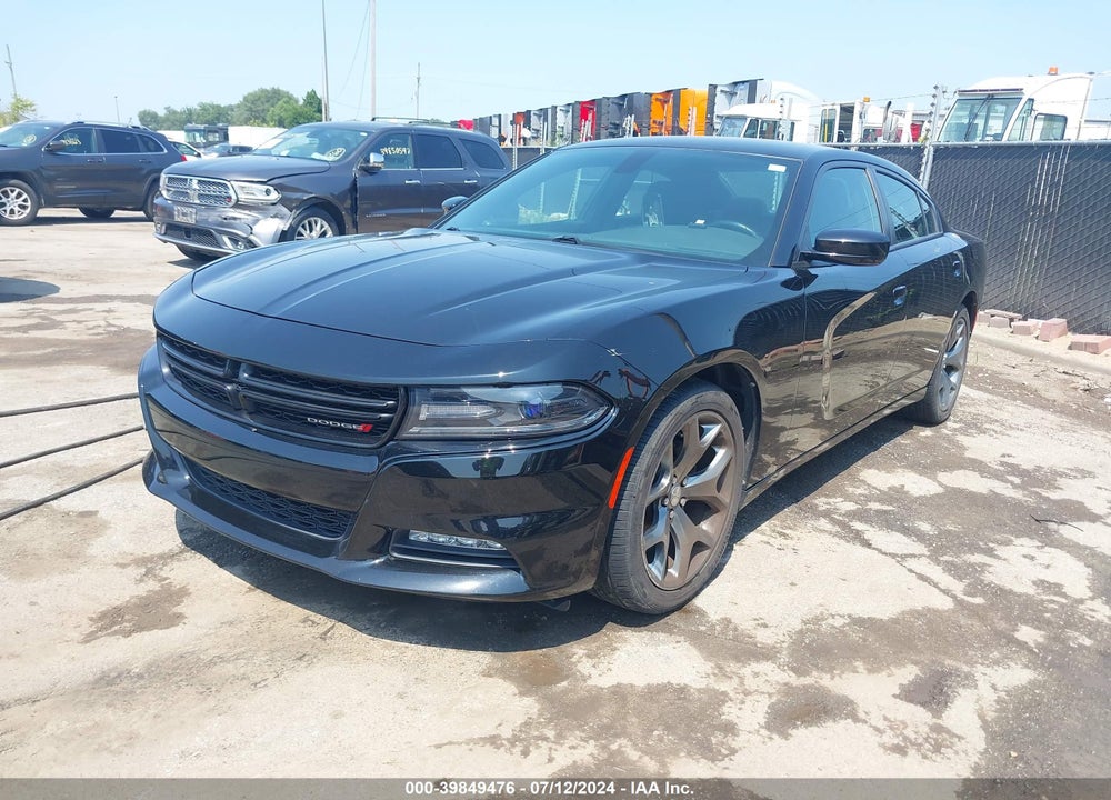 2015 DODGE CHARGER SXT VIN: 2C3CDXHG8FH925551