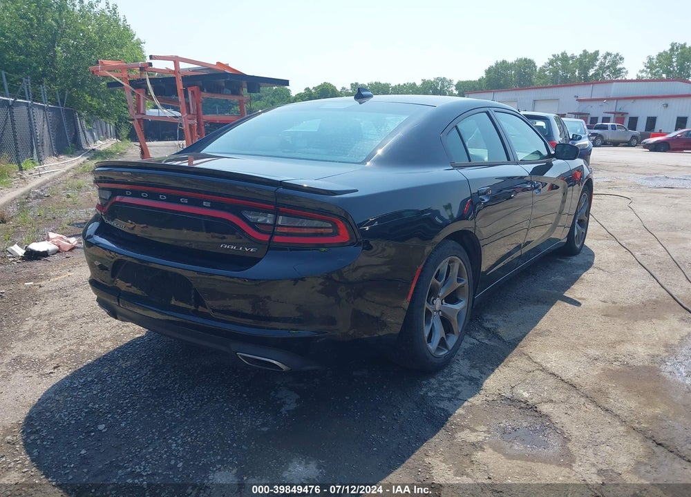 2015 DODGE CHARGER SXT VIN: 2C3CDXHG8FH925551