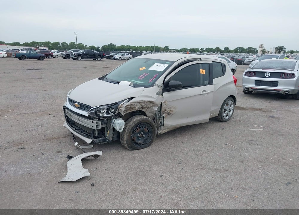 2019 CHEVROLET SPARK LS CVT VIN: KL8CB6SA0KC726726