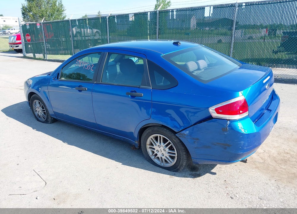 2010 FORD FOCUS SE VIN: 1FAHP3FN5AW295362