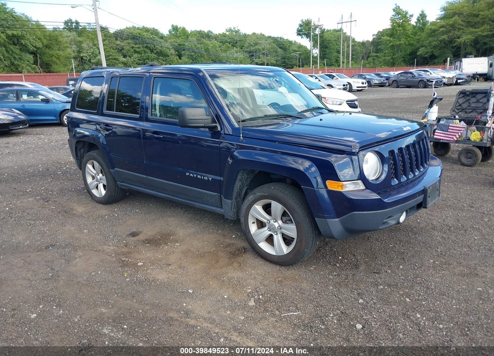 2016 JEEP PATRIOT LATITUDE VIN: 1C4NJRFB3GD594411