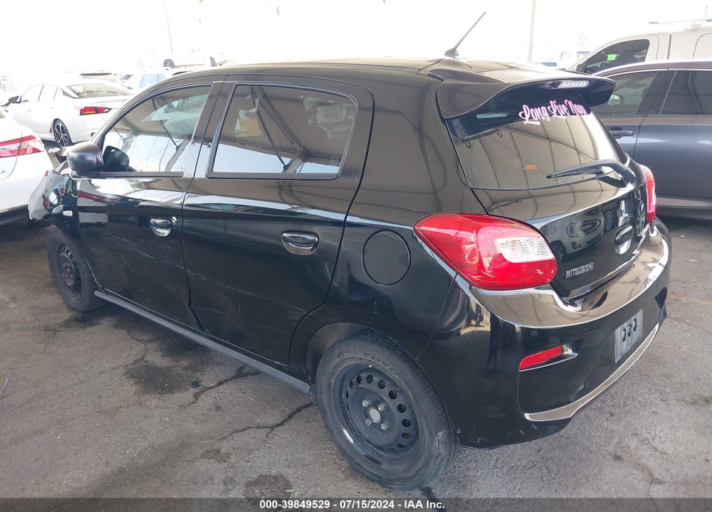 2017 MITSUBISHI MIRAGE VIN: ML32A3HJ3HH016861