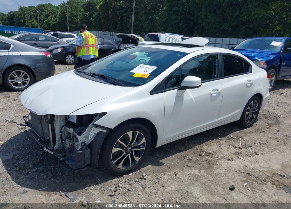 2013 HONDA CIVIC EX-L VIN: 19XFB2F94DE219028