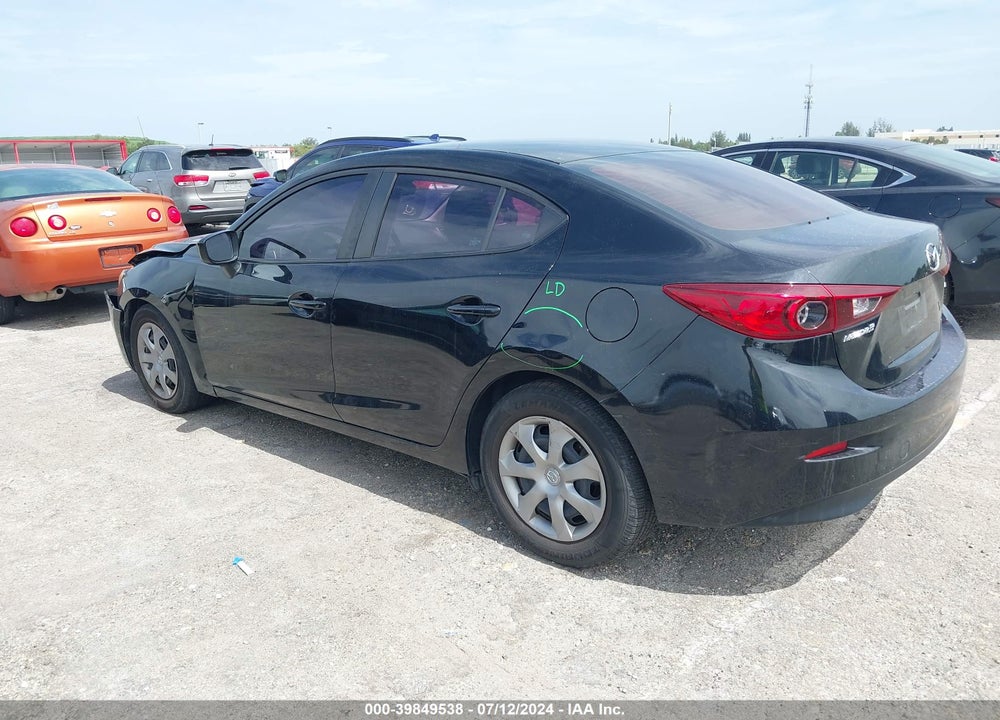 2016 MAZDA 3 I SPORT VIN: JM1BM1T70G1329619
