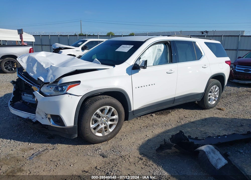 2019 CHEVROLET TRAVERSE 1LT VIN: 1GNERGKW6KJ251082