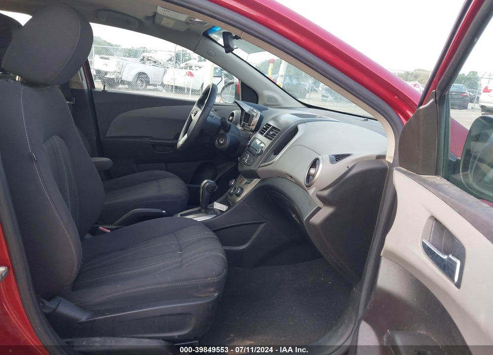 2012 CHEVROLET SONIC 2LT VIN: 1G1JC6SH9C4220986