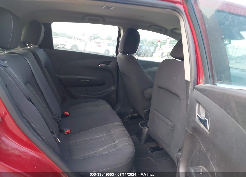 2012 CHEVROLET SONIC 2LT VIN: 1G1JC6SH9C4220986