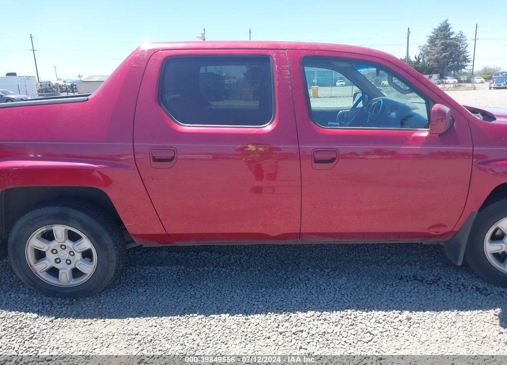 2006 HONDA RIDGELINE RTS VIN: 2HJYK16416H548683