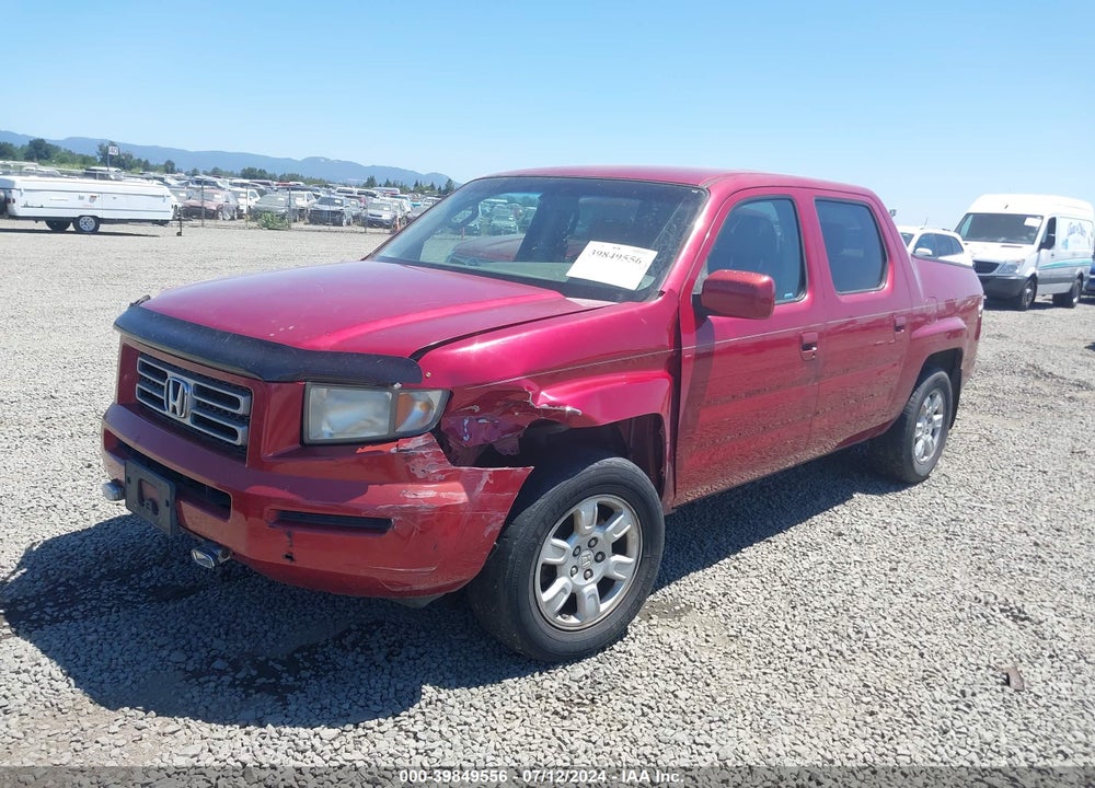 2006 HONDA RIDGELINE RTS VIN: 2HJYK16416H548683