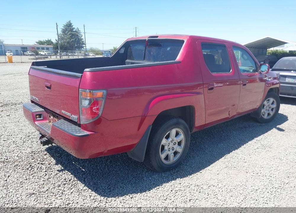 2006 HONDA RIDGELINE RTS VIN: 2HJYK16416H548683