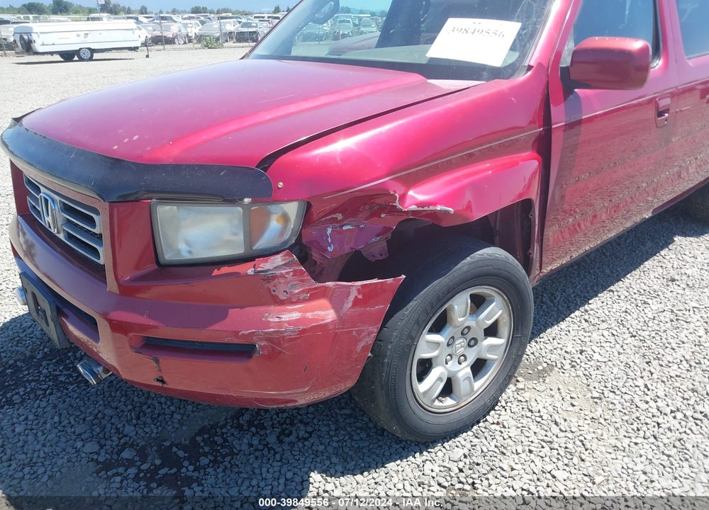 2006 HONDA RIDGELINE RTS VIN: 2HJYK16416H548683