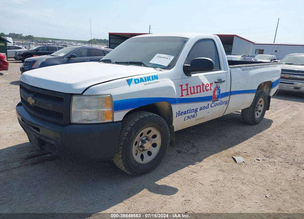 2011 CHEVROLET SILVERADO 1500 WORK TRUCK VIN: 1GCNCPEX2BZ210674