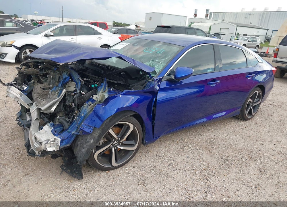 2018 HONDA ACCORD SPORT VIN: 1HGCV1F3XJA151723