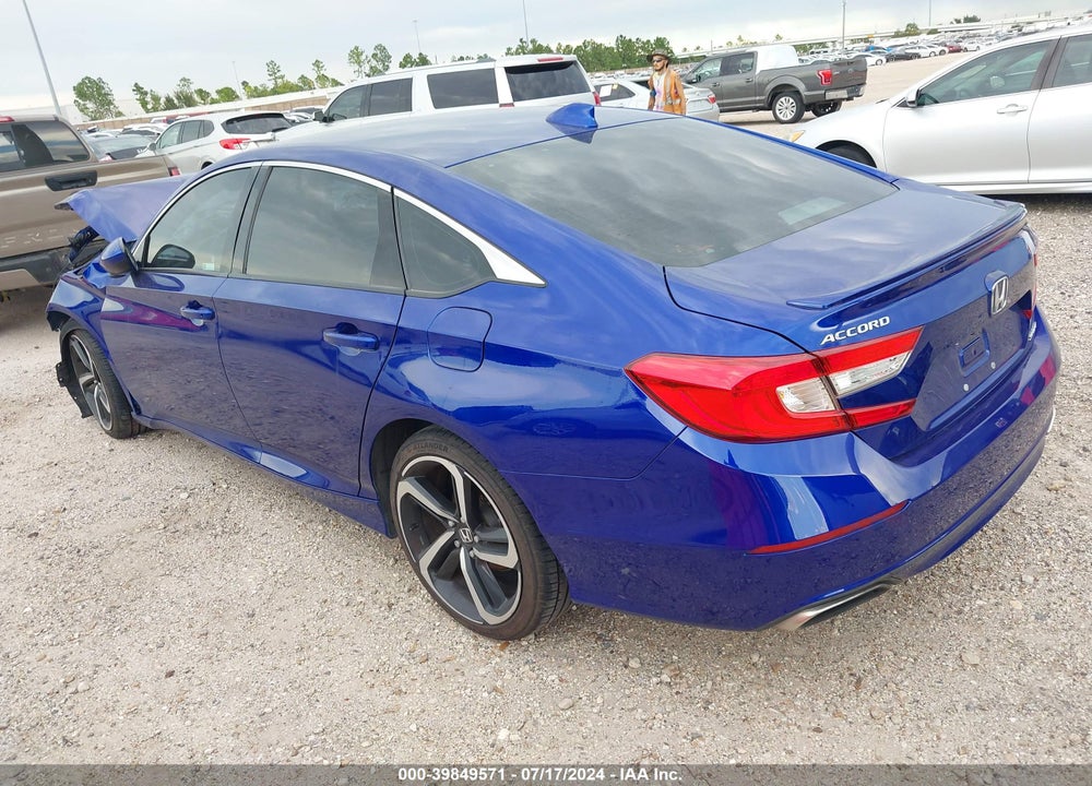2018 HONDA ACCORD SPORT VIN: 1HGCV1F3XJA151723