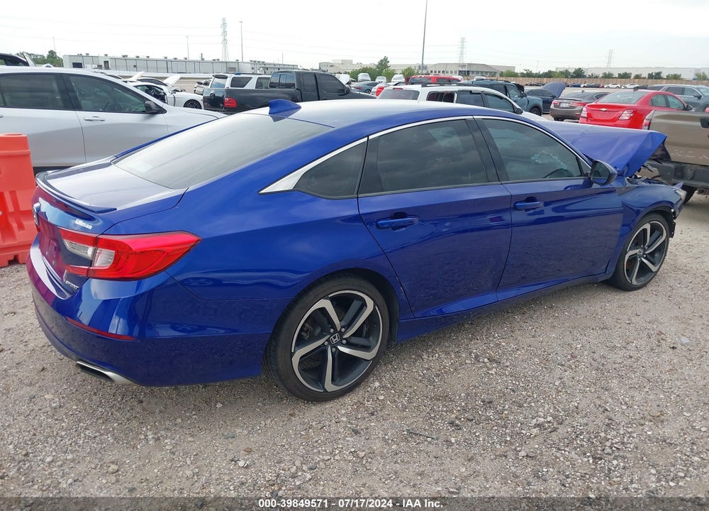 2018 HONDA ACCORD SPORT VIN: 1HGCV1F3XJA151723