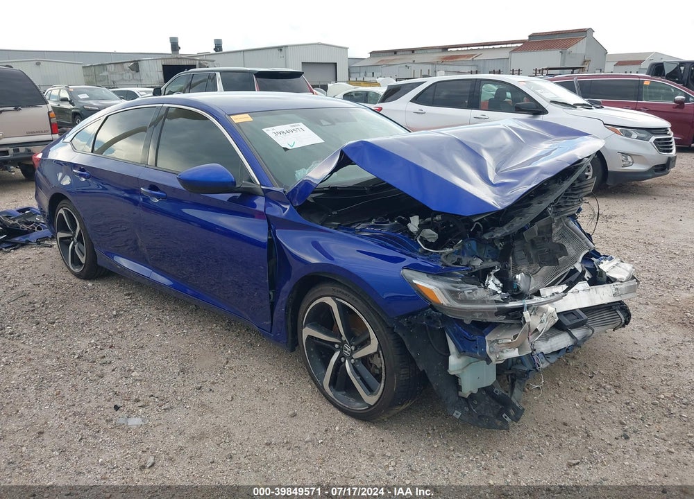 2018 HONDA ACCORD SPORT VIN: 1HGCV1F3XJA151723