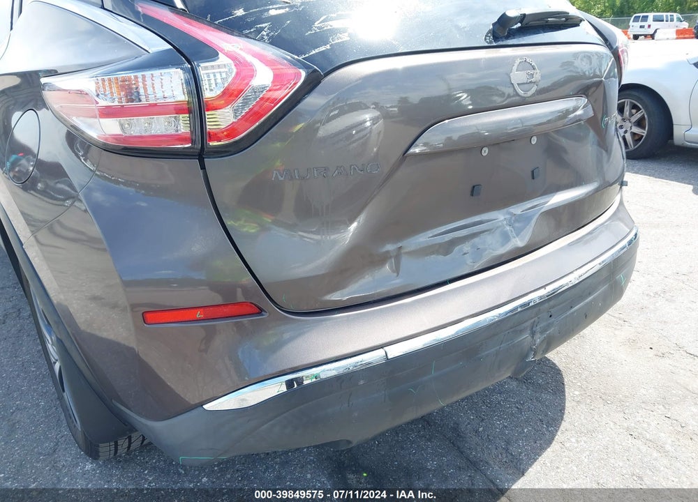 2015 NISSAN MURANO PLATINUM VIN: 5N1AZ2MG1FN264316