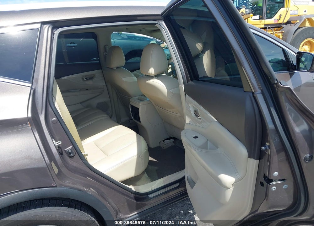 2015 NISSAN MURANO PLATINUM VIN: 5N1AZ2MG1FN264316