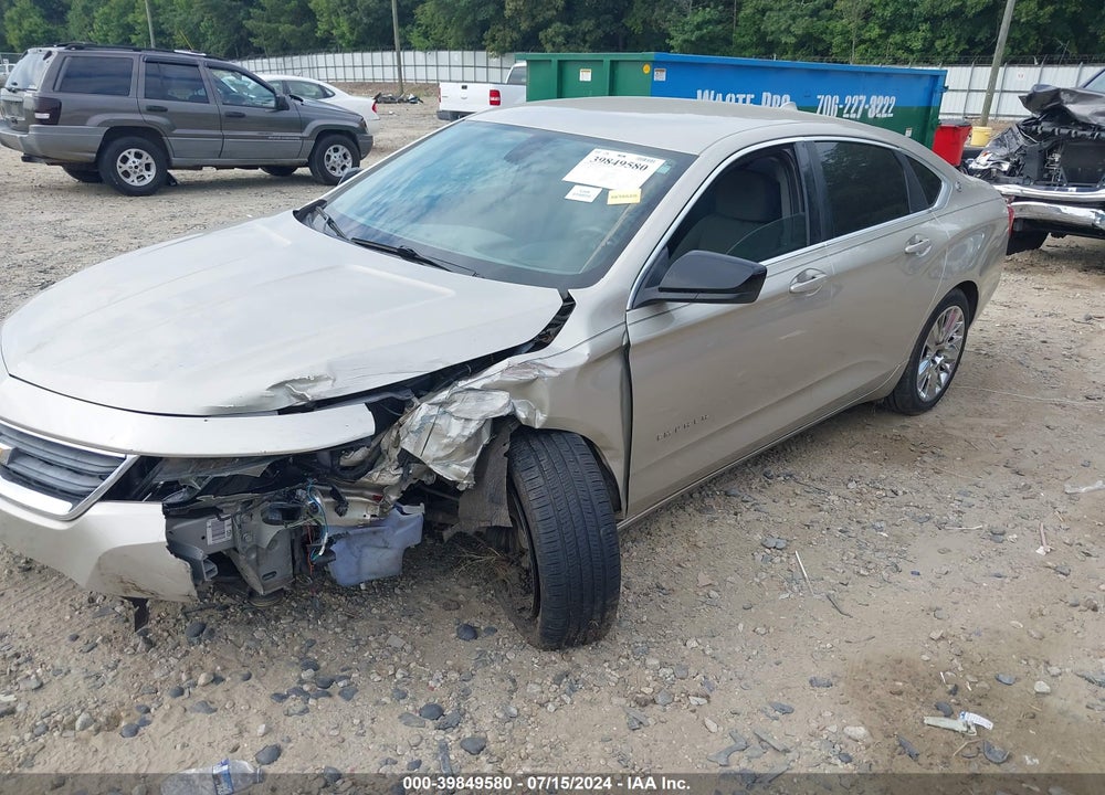 2014 CHEVROLET IMPALA 1FL VIN: 2G11X5SL1E9269831