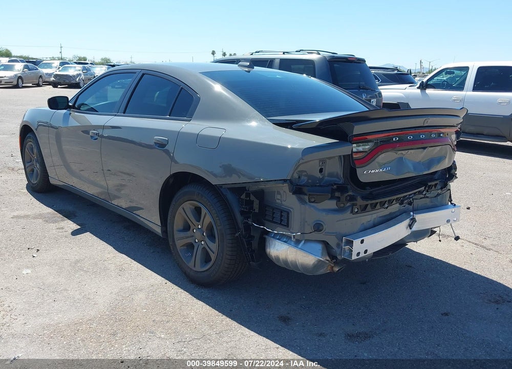 2023 DODGE CHARGER SXT VIN: 2C3CDXBG0PH674180
