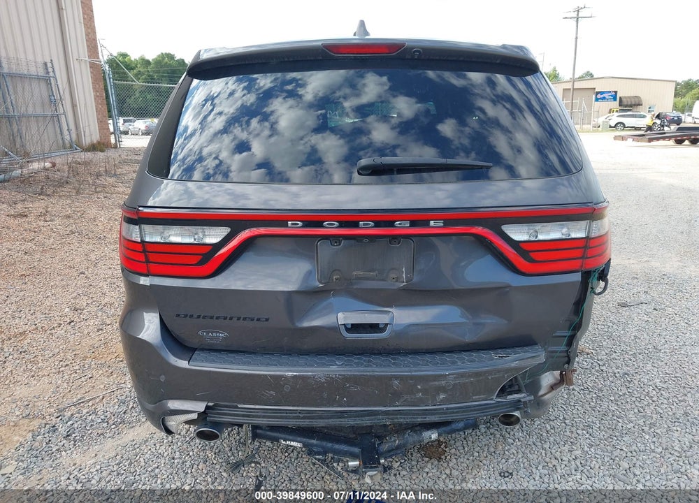 2018 DODGE DURANGO SXT RWD VIN: 1C4RDHAG3JC143238