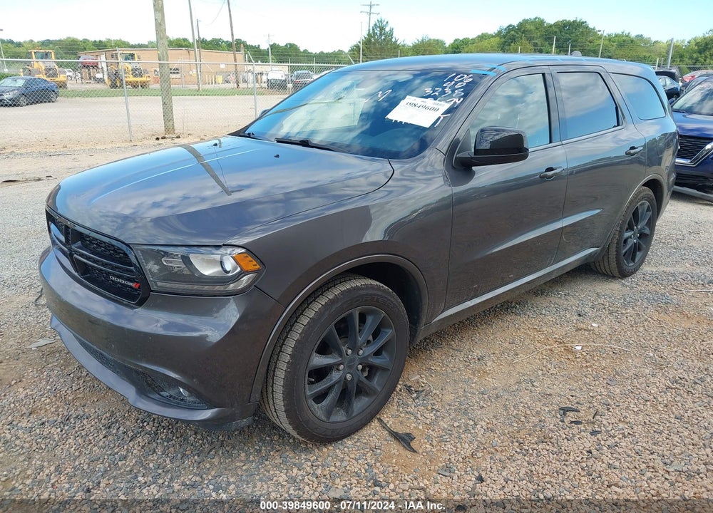 2018 DODGE DURANGO SXT RWD VIN: 1C4RDHAG3JC143238
