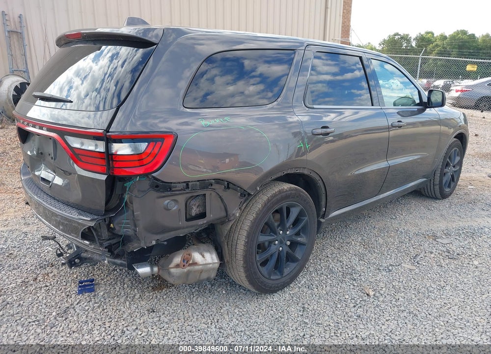 2018 DODGE DURANGO SXT RWD VIN: 1C4RDHAG3JC143238