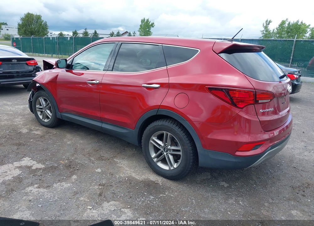 2018 HYUNDAI SANTA FE SPORT VIN: 5XYZT3LB7JG538347