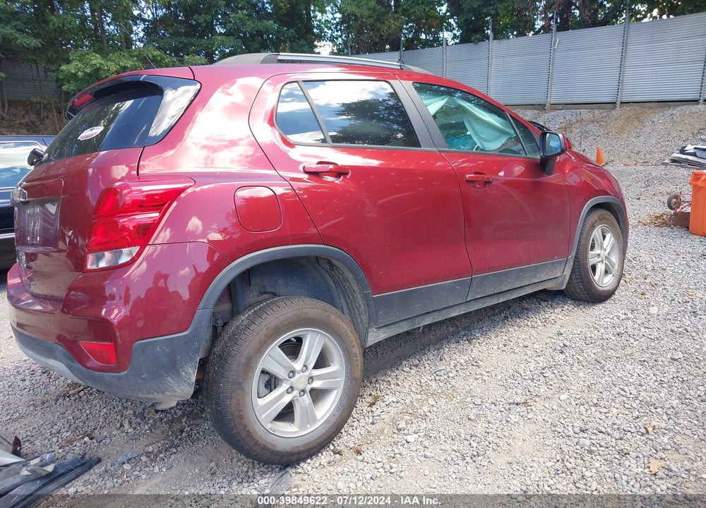 2021 CHEVROLET TRAX AWD LT VIN: KL7CJPSM2MB374085