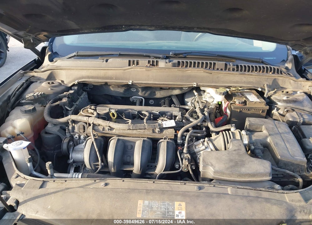2014 FORD FUSION S VIN: 1FA6P0G76E5372936