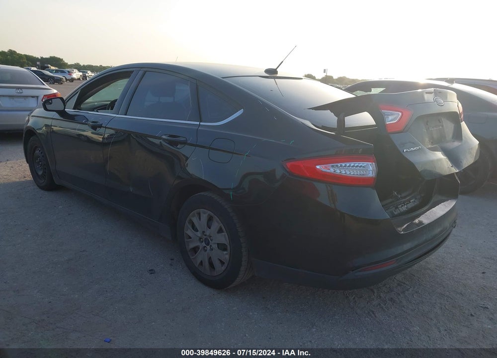 2014 FORD FUSION S VIN: 1FA6P0G76E5372936